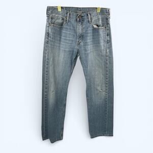 Levi's 569 Loose Straight Fit Mens' Jeans Tag Size 32x34, Measured 33x32.5